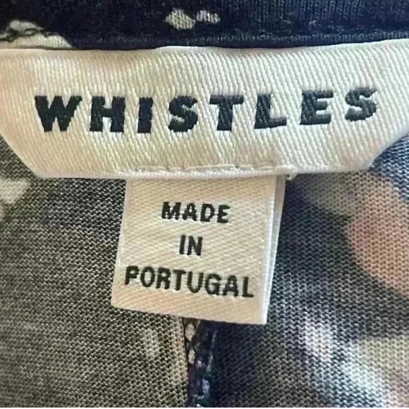 Whistles NWOT Jersey Wrap Short Sleeve Dress Size 8 - Picture 5 of 13